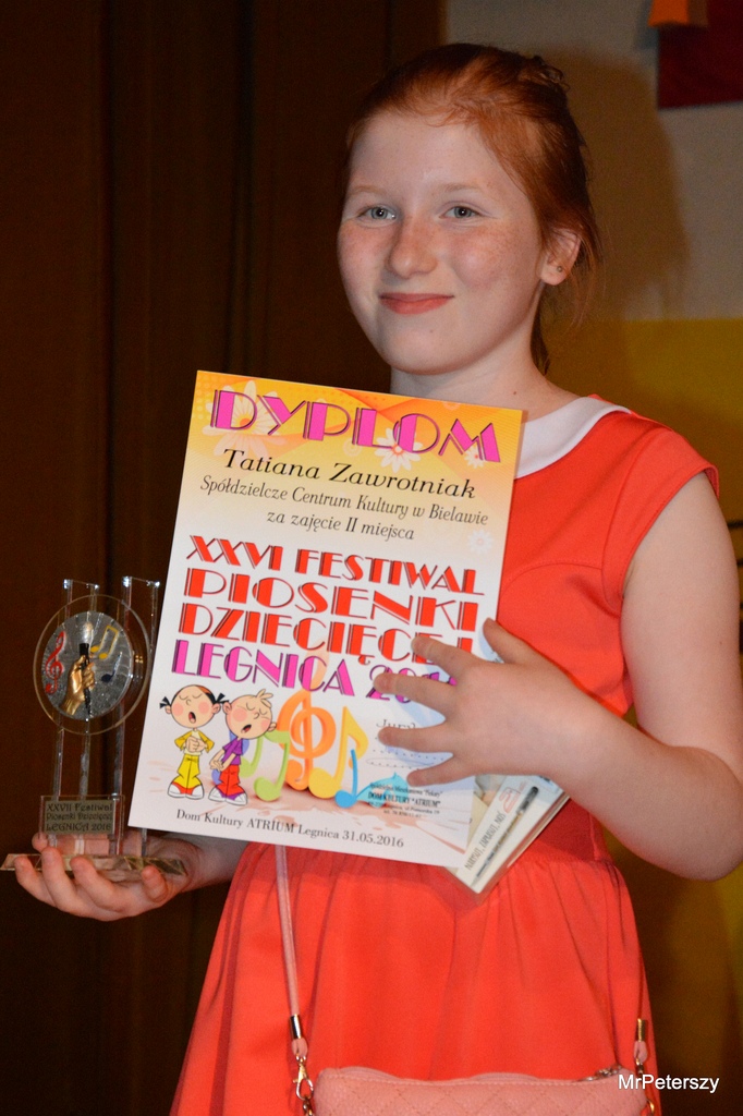 Festiwal Piosenki Dziecięcej „Legnica 2016” w DK „Atrium”