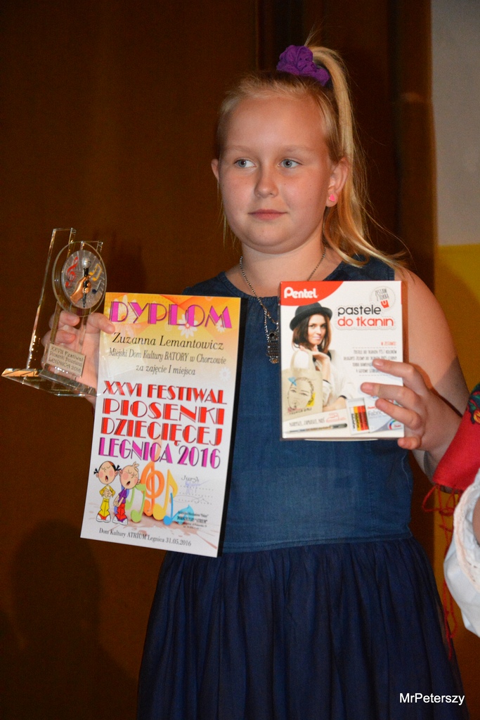 Festiwal Piosenki Dziecięcej „Legnica 2016” w DK „Atrium”