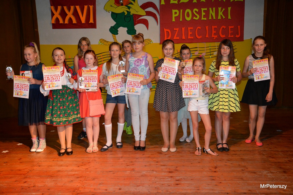 Festiwal Piosenki Dziecięcej „Legnica 2016” w DK „Atrium”