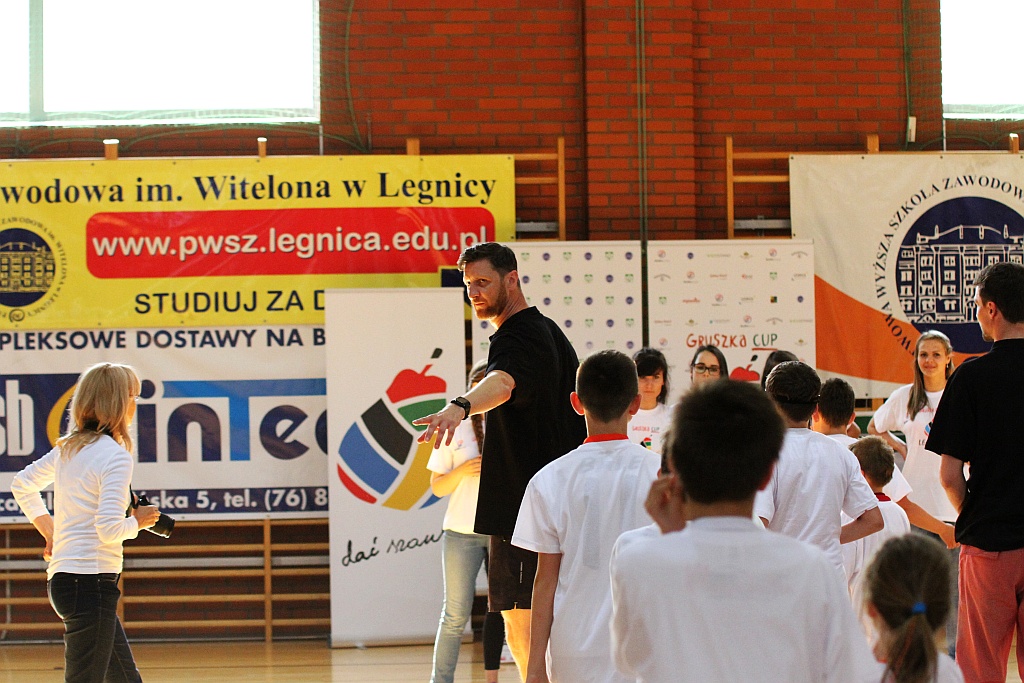 Piotr Gruszka przeprowadził trening z legnicką młodzieżą