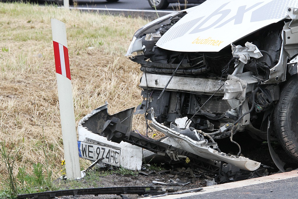 Trzy kolizje w okolicy Legnicy przyczyną korków w mieście