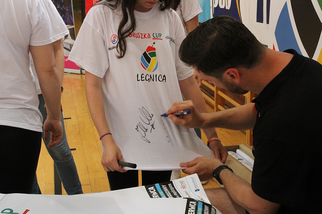 Piotr Gruszka przeprowadził trening z legnicką młodzieżą