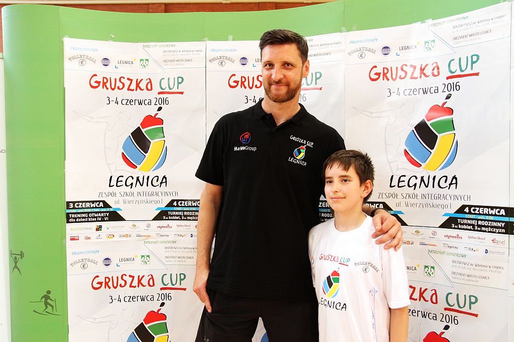 Piotr Gruszka przeprowadził trening z legnicką młodzieżą
