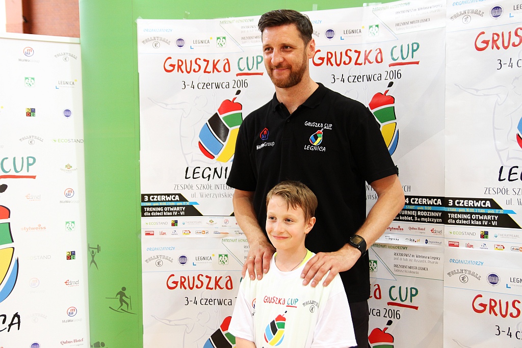 Piotr Gruszka przeprowadził trening z legnicką młodzieżą