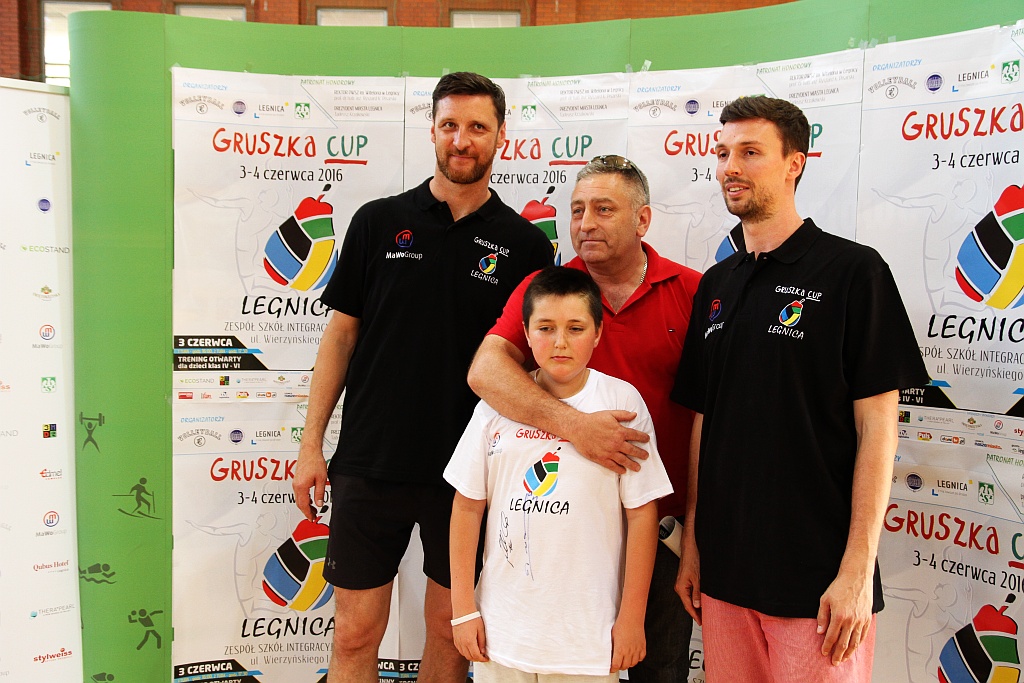 Piotr Gruszka przeprowadził trening z legnicką młodzieżą