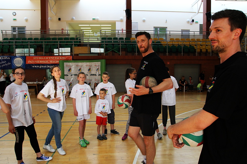 Piotr Gruszka przeprowadził trening z legnicką młodzieżą