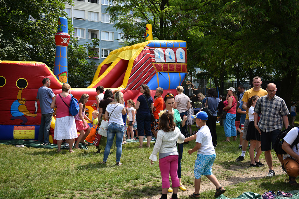 Mieszkańcy „Kopernika” bawili się na wielkim  rodzinnym festynie