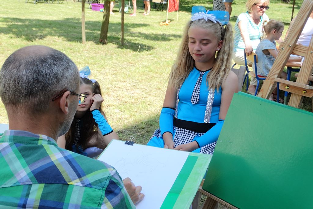 Najmłodsi legniczanie dobrze się bawili na festynie rodzinnym