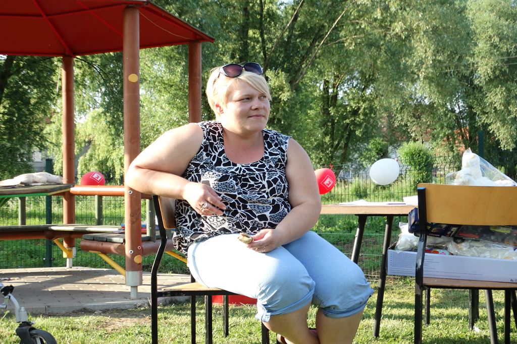 Wesoło bawiły się dzieci na festynie rodzinnym w Komornikach