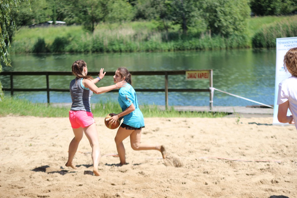 Uczniowie gimnazjów walczyli o medale na Kormoran Beach Party