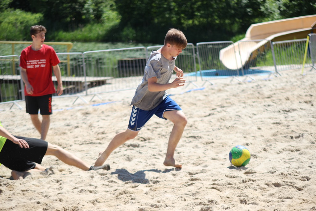 Uczniowie gimnazjów walczyli o medale na Kormoran Beach Party