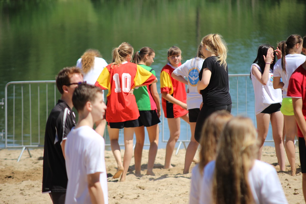 Uczniowie gimnazjów walczyli o medale na Kormoran Beach Party