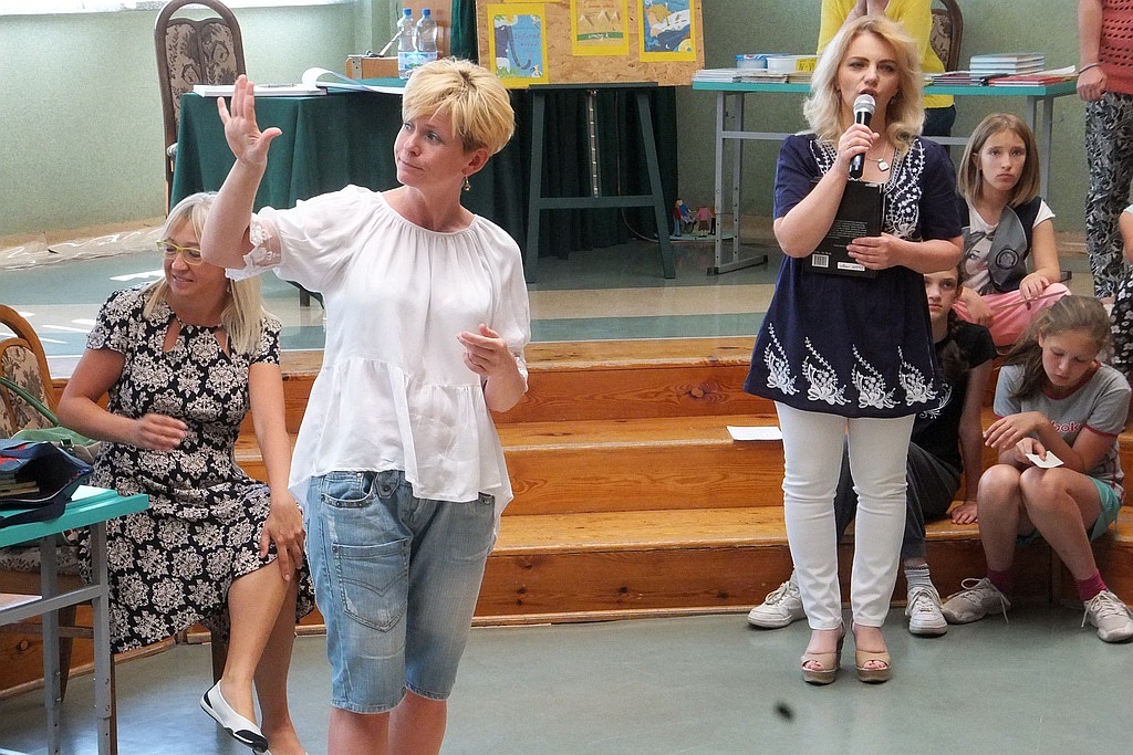 Spotkanie z Agnieszką Frączek w Zespole Szkół Integracyjnych