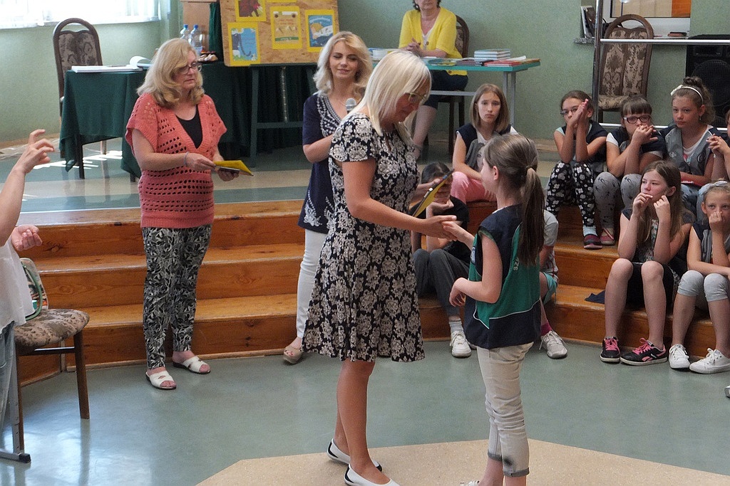 Spotkanie z Agnieszką Frączek w Zespole Szkół Integracyjnych