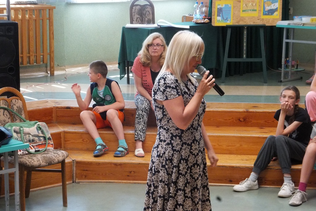 Spotkanie z Agnieszką Frączek w Zespole Szkół Integracyjnych