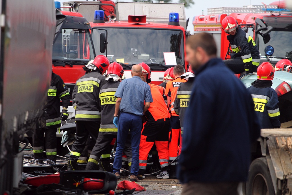 Dwie ofiary śmiertelne w wypadku na autostradzie A4