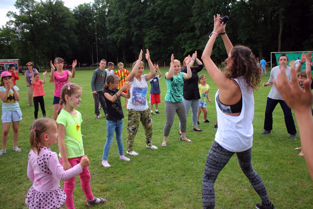 Festyn w Kochlicach zorganizowany dla dzieci z domów dziecka