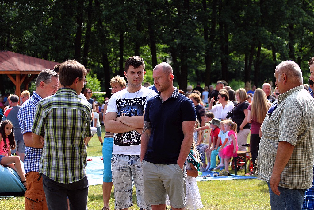 Festynem zakończył się plener rzeźbiarski w Głuchowicach
