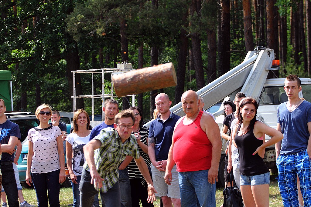 Festynem zakończył się plener rzeźbiarski w Głuchowicach