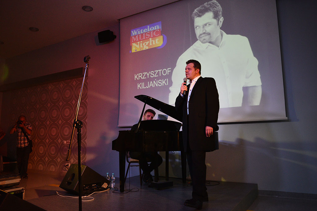 Krzysztof Kiljański był gwiazdą Witelon Music Night
