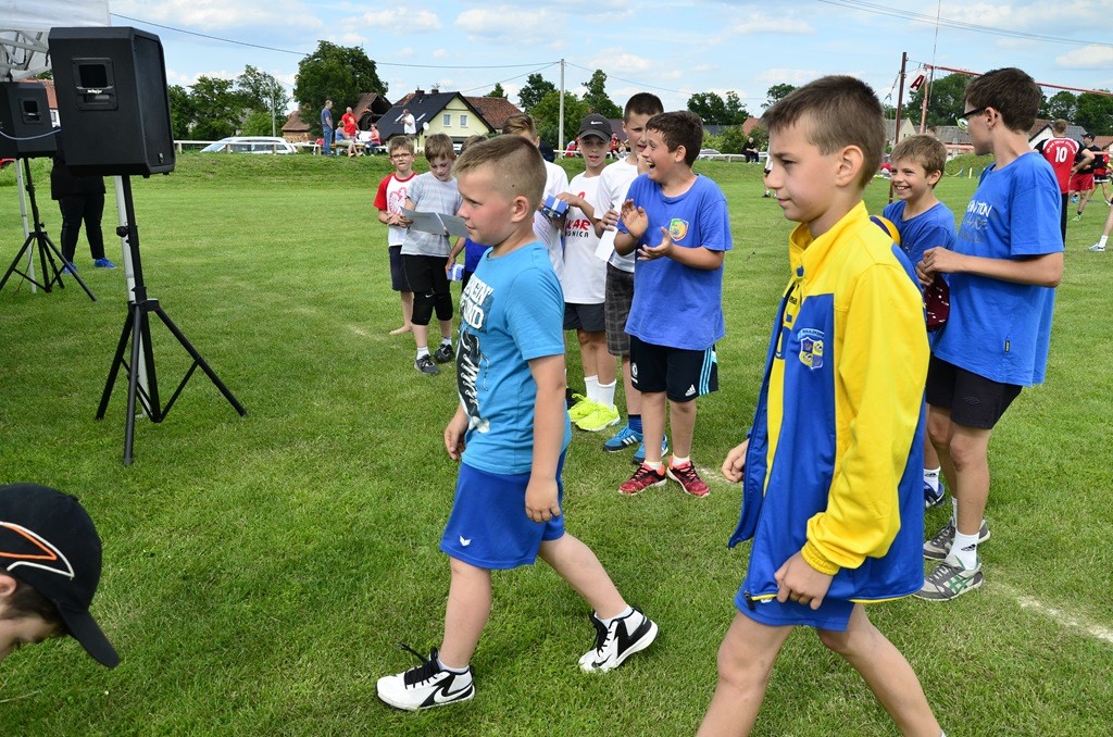 W Siedliskach grali w siatkówkę na boiskach trawiastych