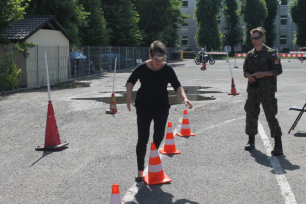 W „samochodówce” odbył się piknik bezpieczeństwa drogowego