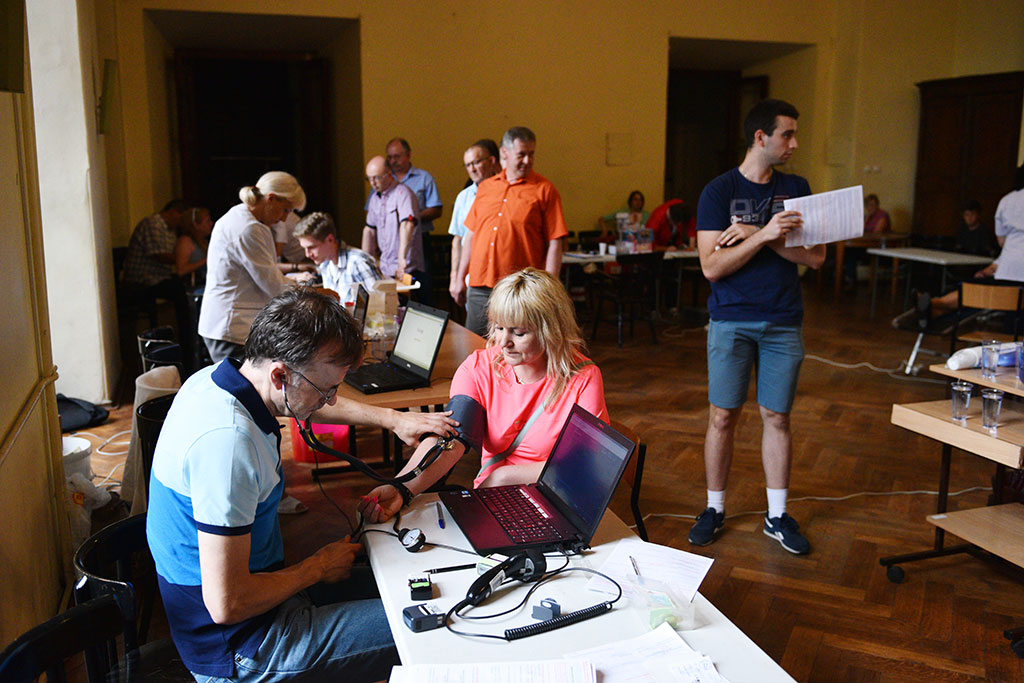 Na festynie w parafii pw. św. Jana można było oddać krew
