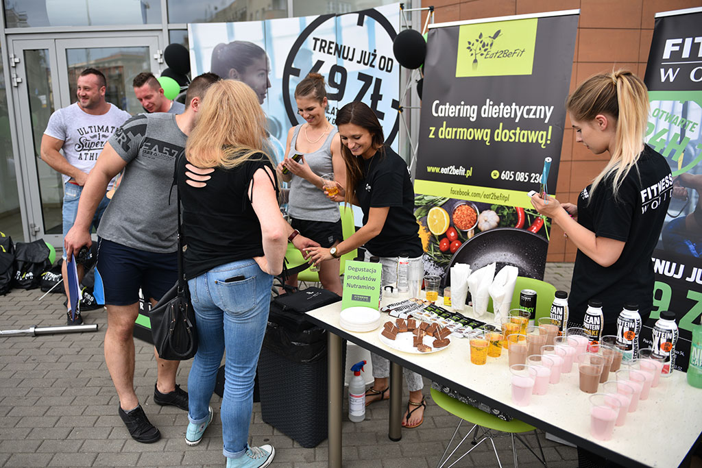 Klub Fitness World namawiał legniczan do wspólnego trenowania