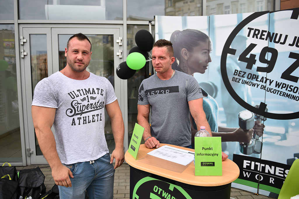 Klub Fitness World namawiał legniczan do wspólnego trenowania