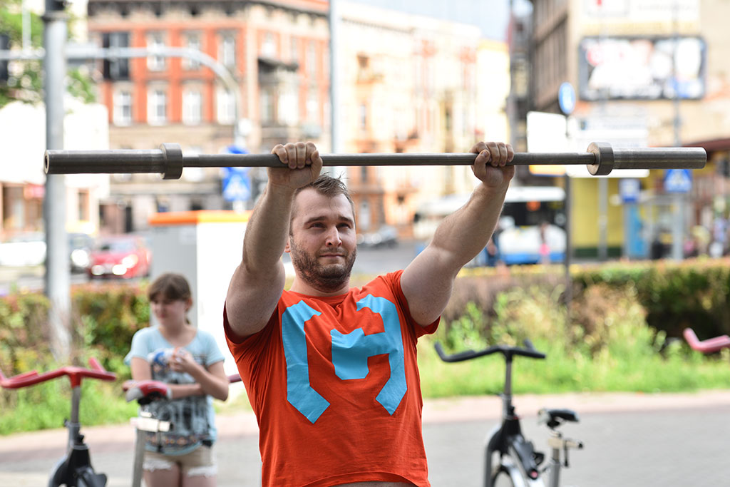 Klub Fitness World namawiał legniczan do wspólnego trenowania