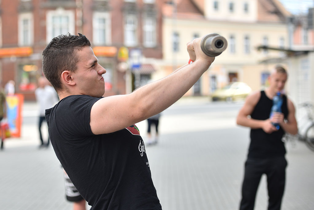 Klub Fitness World namawiał legniczan do wspólnego trenowania