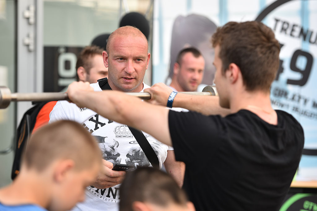 Klub Fitness World namawiał legniczan do wspólnego trenowania