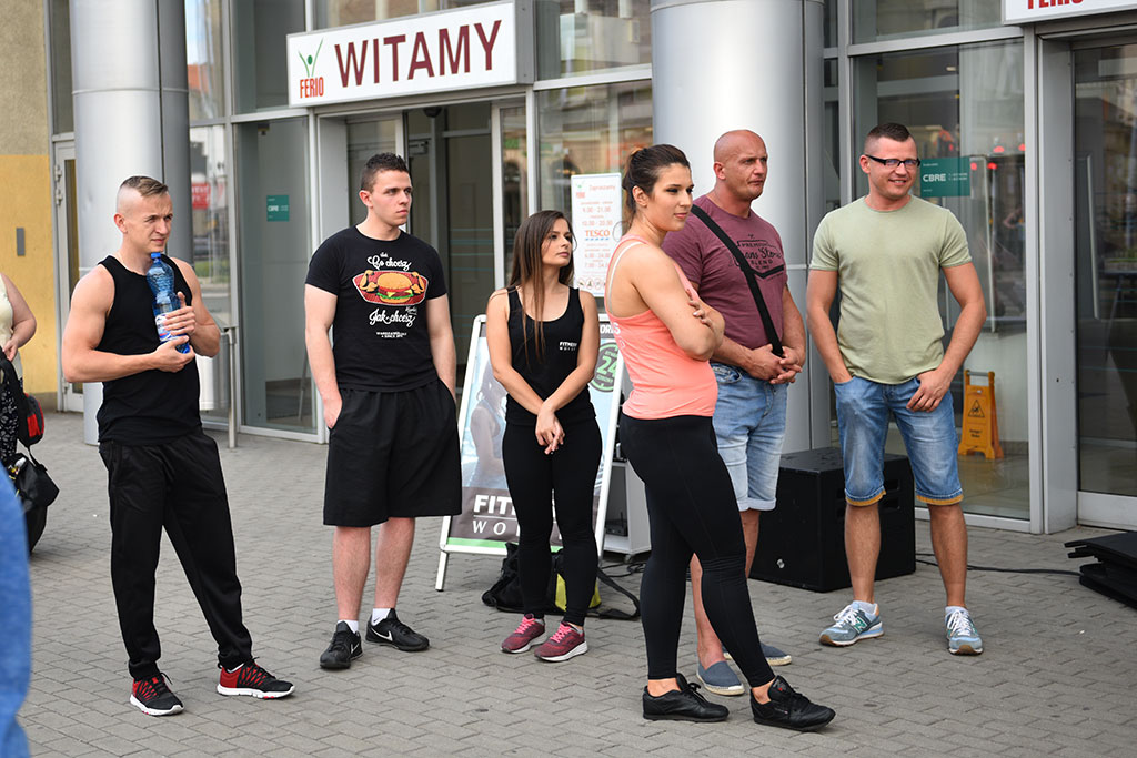 Klub Fitness World namawiał legniczan do wspólnego trenowania