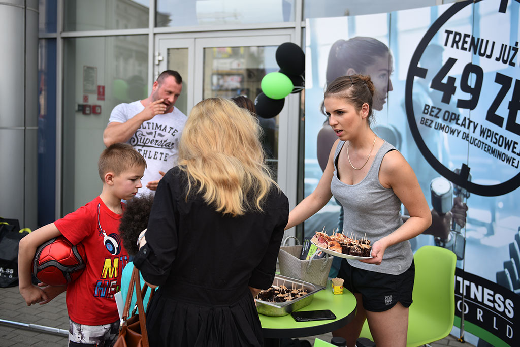 Klub Fitness World namawiał legniczan do wspólnego trenowania