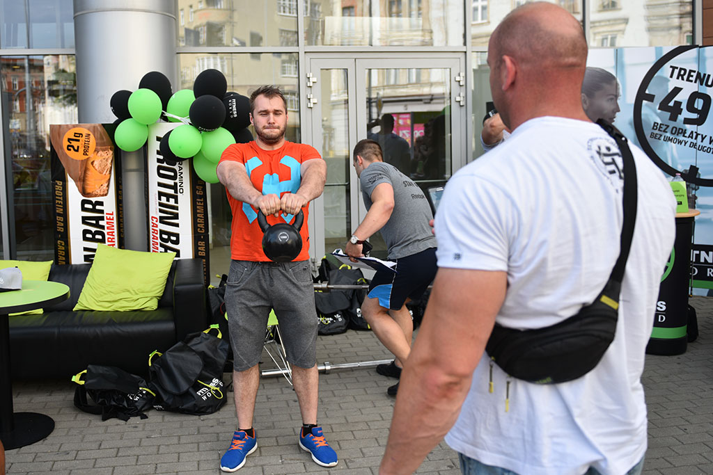Klub Fitness World namawiał legniczan do wspólnego trenowania