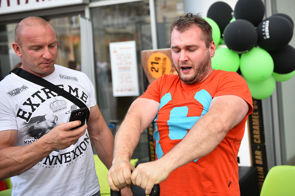Klub Fitness World namawiał legniczan do wspólnego trenowania