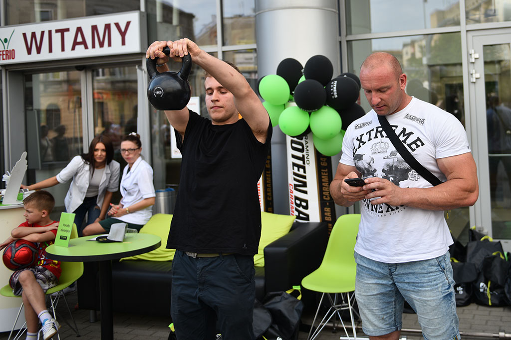 Klub Fitness World namawiał legniczan do wspólnego trenowania