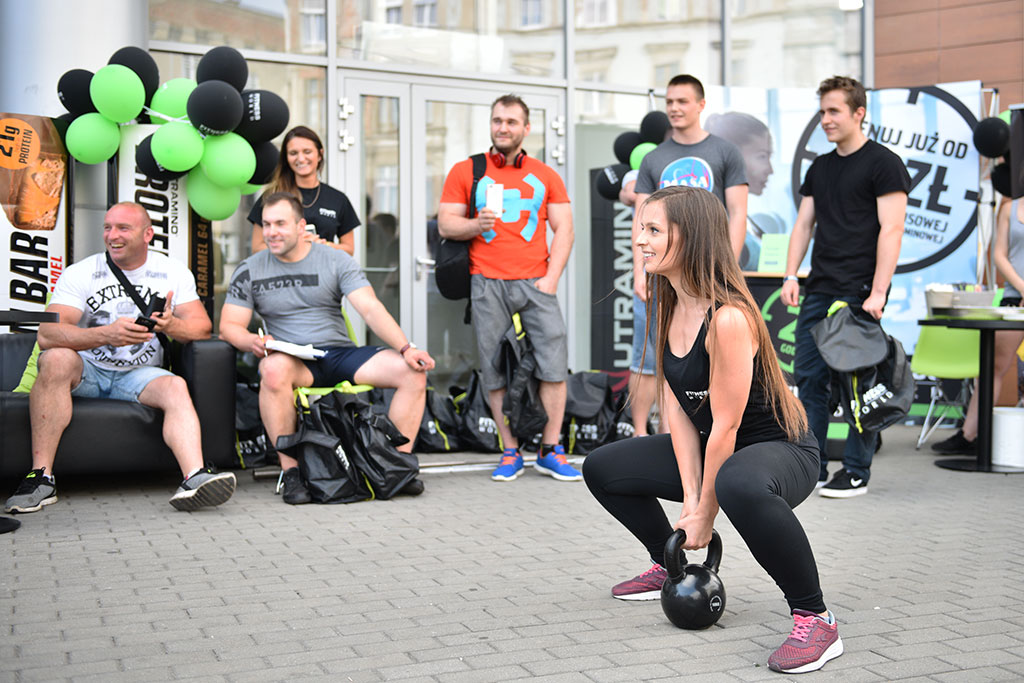 Klub Fitness World namawiał legniczan do wspólnego trenowania