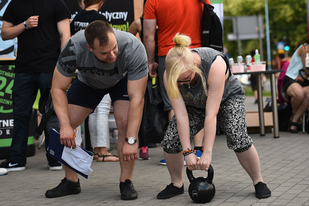 Klub Fitness World namawiał legniczan do wspólnego trenowania