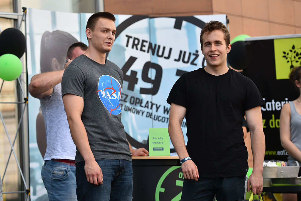 Klub Fitness World namawiał legniczan do wspólnego trenowania
