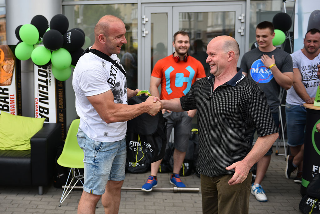 Klub Fitness World namawiał legniczan do wspólnego trenowania