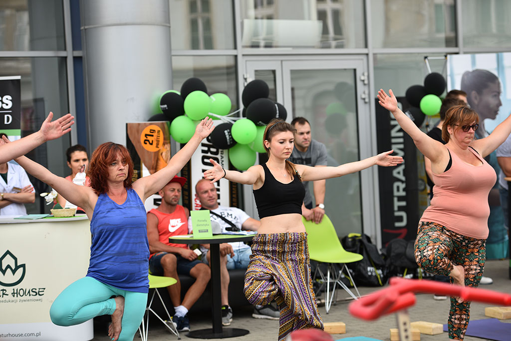 Klub Fitness World namawiał legniczan do wspólnego trenowania