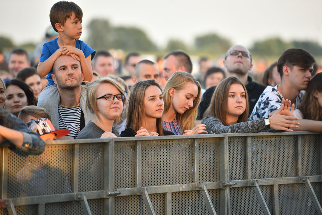 Łąki Łan porwał publiczność zgromadzoną na lotnisku
