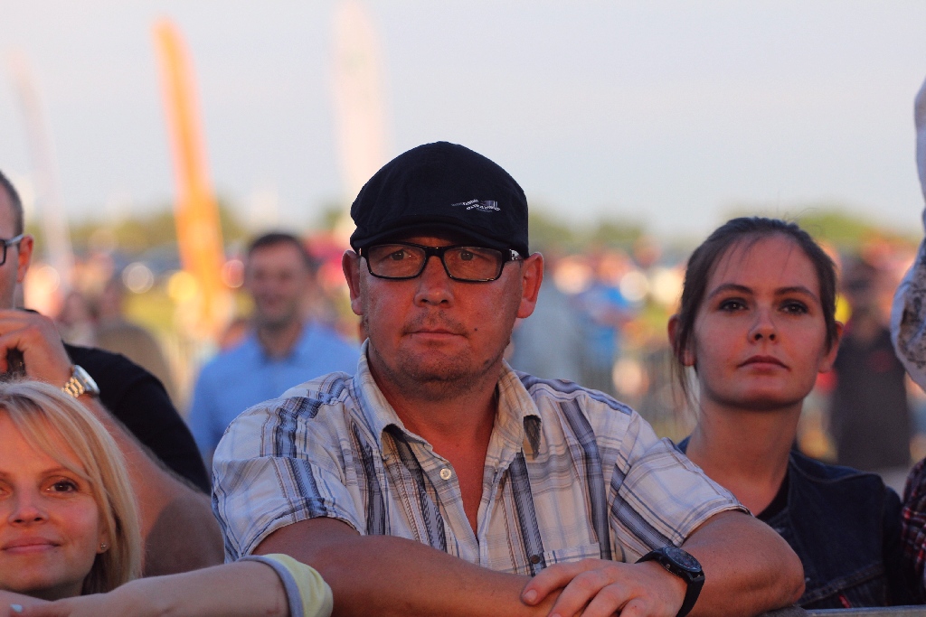 Łąki Łan porwał publiczność zgromadzoną na lotnisku