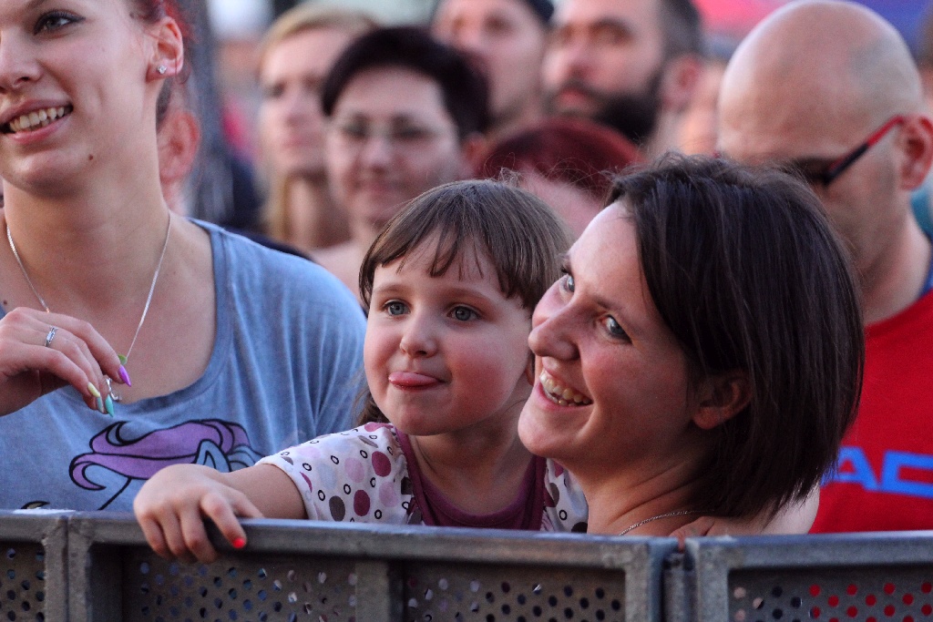 Łąki Łan porwał publiczność zgromadzoną na lotnisku