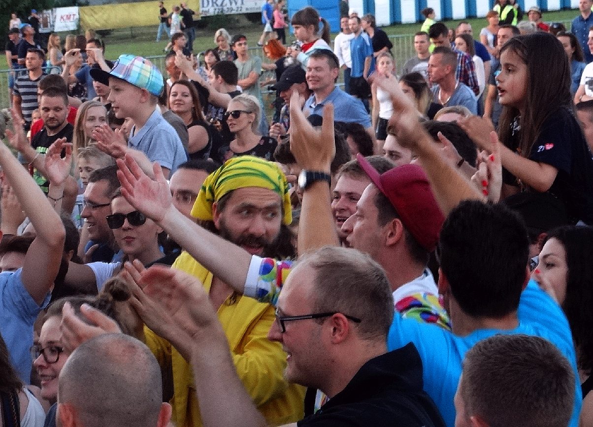Łąki Łan porwał publiczność zgromadzoną na lotnisku