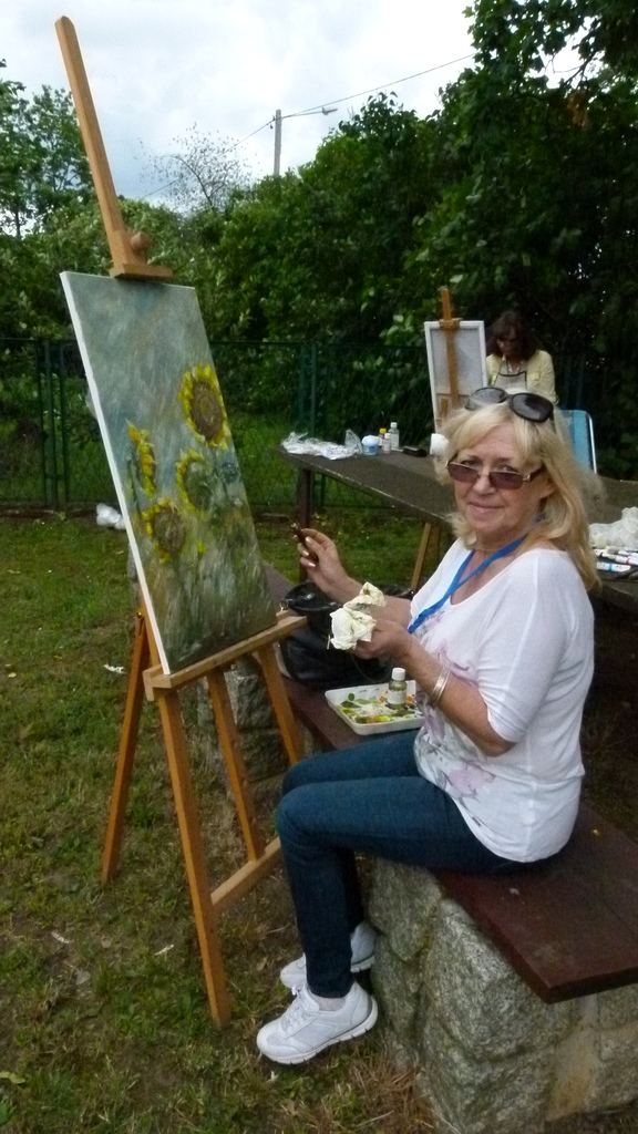 W Prochowicach trwa Międzynarodowy Plener Plastyczny