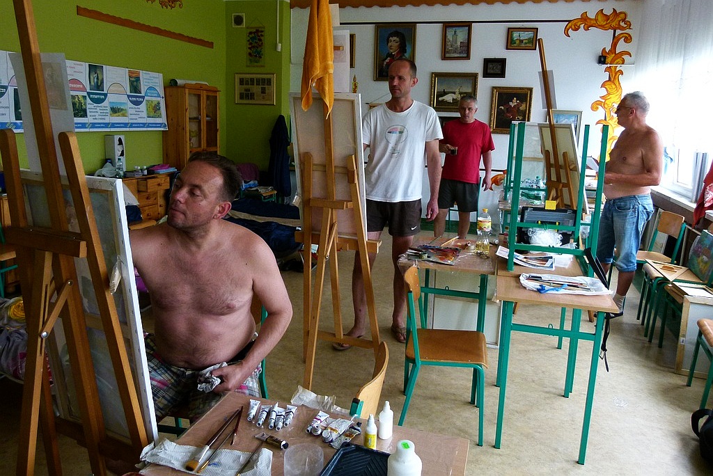 W Prochowicach trwa Międzynarodowy Plener Plastyczny