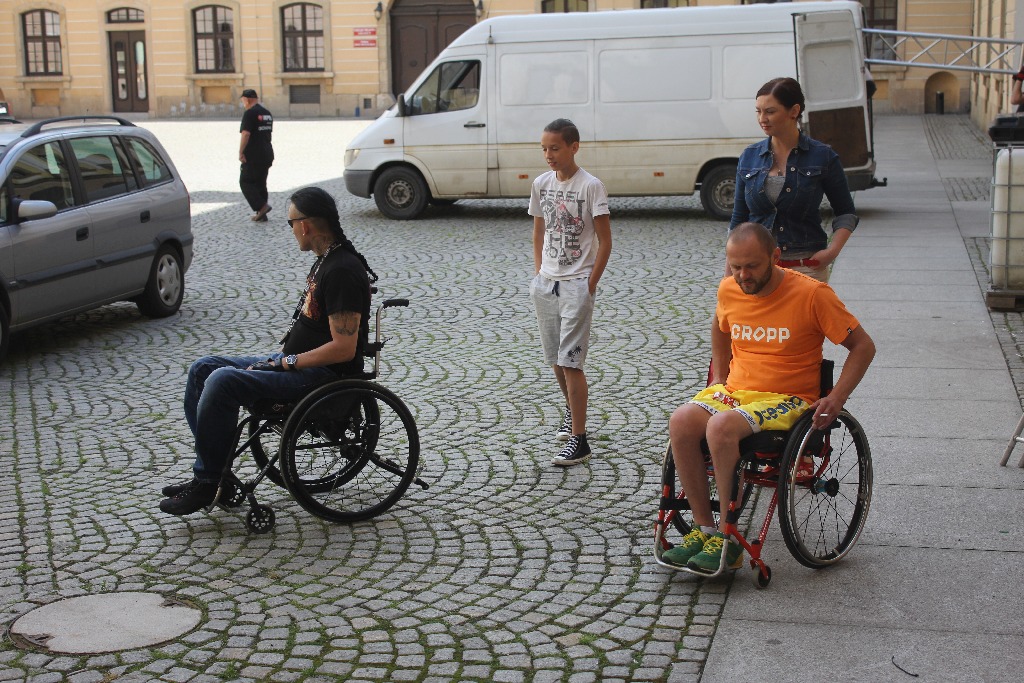 Tomek Kowal Kowalski gościem turnusu rehabilitacyjnego