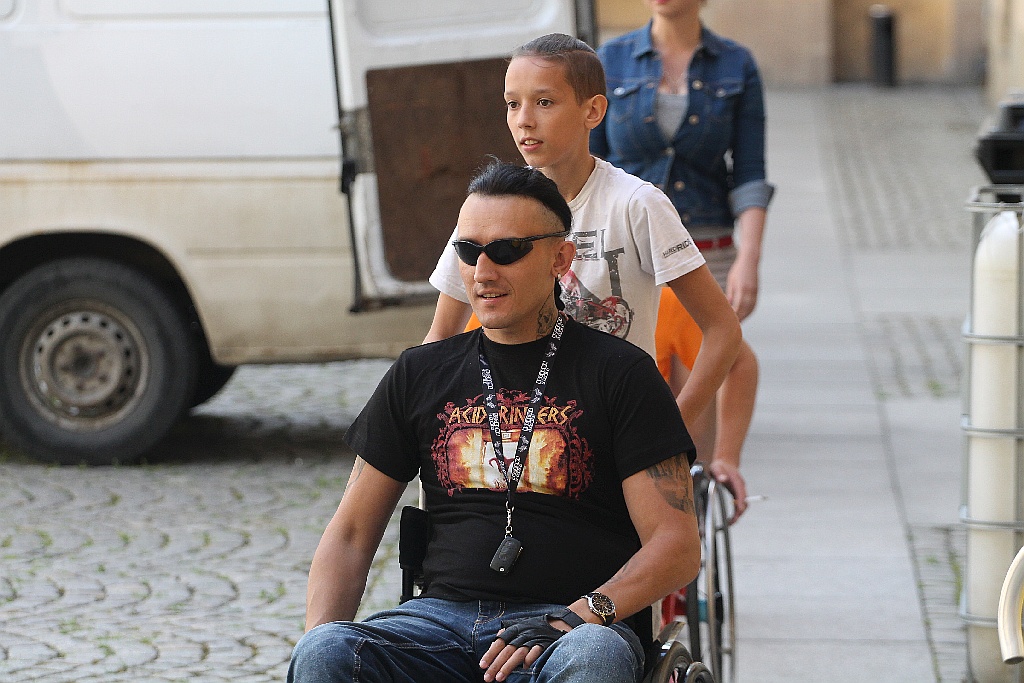 Tomek Kowal Kowalski gościem turnusu rehabilitacyjnego